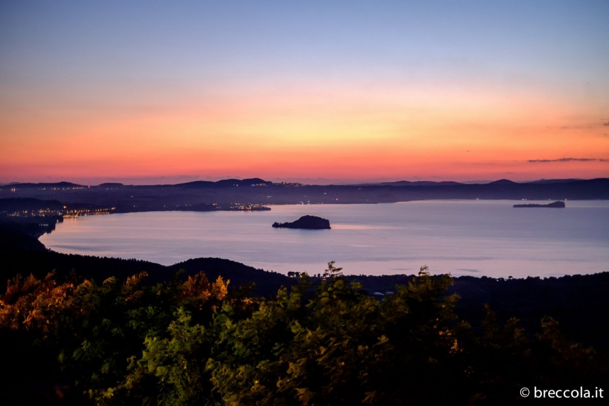 Tramonto sul Lago di Bolsena